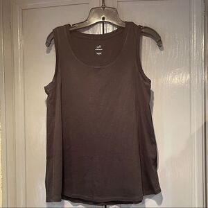 J. Jill  Pima Back-Pleat Tank